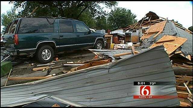 Nowata County Woman Thankful To Be Alive After Tornado Strikes