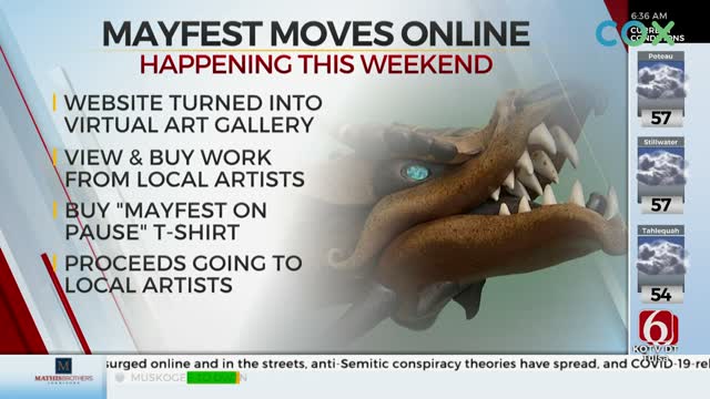 Tulsa Mayfest Goes Digital, Launches Virtual Art Gallery Due To Coronavirus (COVID-19) Pandemic