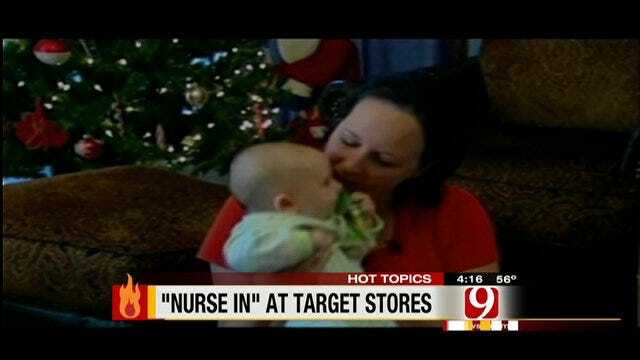 Hot Topics: Nursing Moms Stage Nurse-In