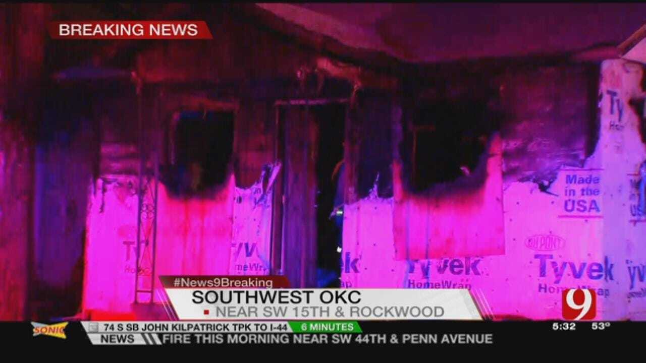 Firefighters Battle SW OKC House Fire