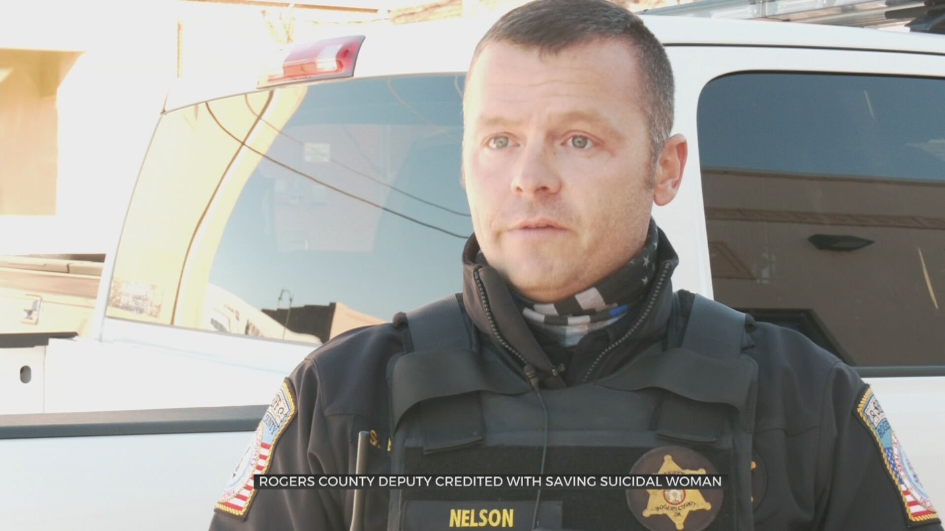 Rogers County Deputy Credited With Saving Suicidal Woman 