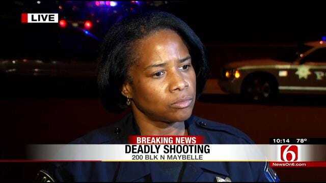 Tulsa Police Respond To Shooting Death In North Tulsa