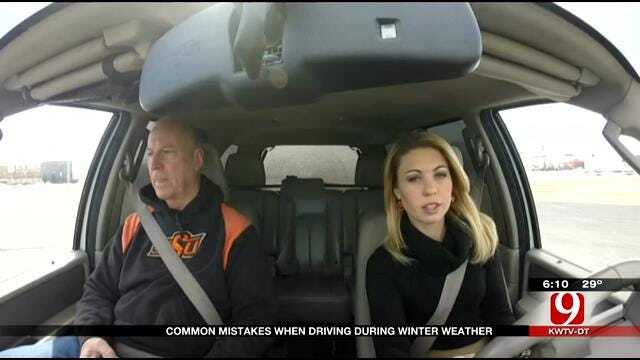 Common Mistakes When Driving In Winter Weather