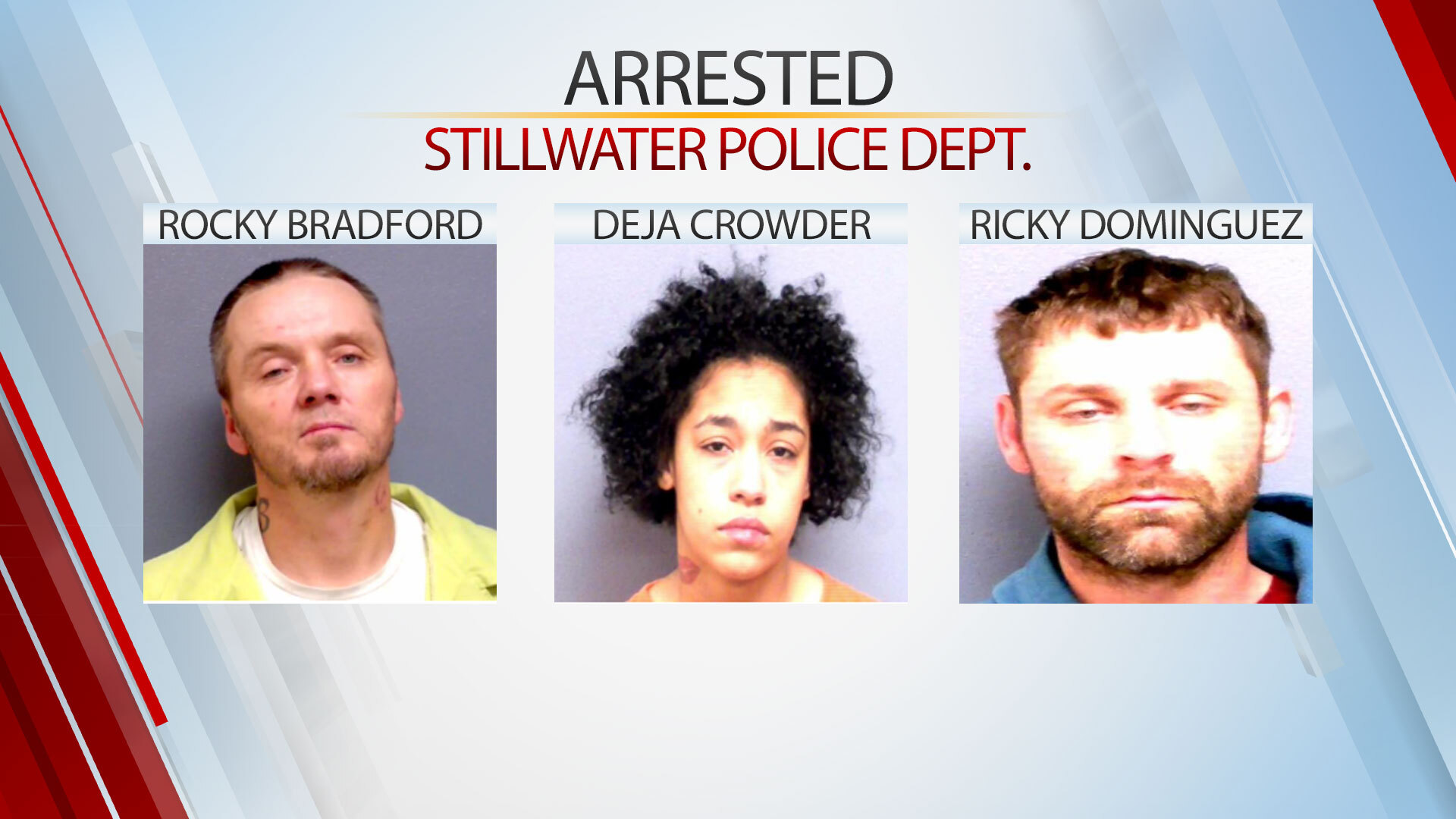 3 Arrested For Allegedly Trafficking Illegal Drugs In Stillwater