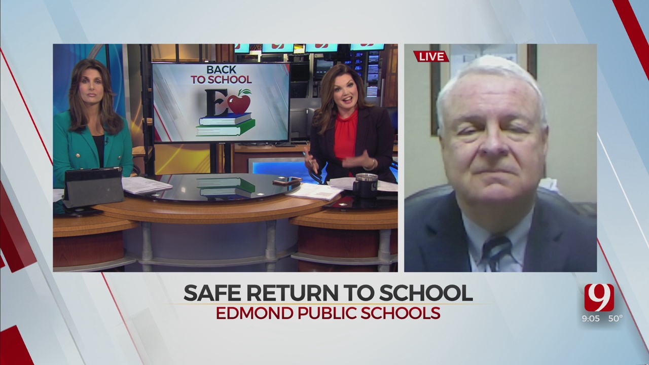 Edmond Public Schools Superintendent On Elementary Students Returning To Classroom
