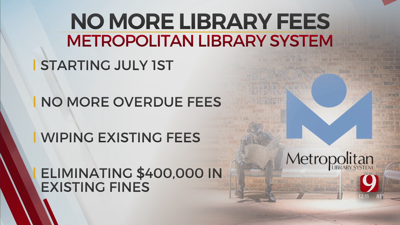 Oklahoma County's Metropolitan Library System To Eliminate Late Fees