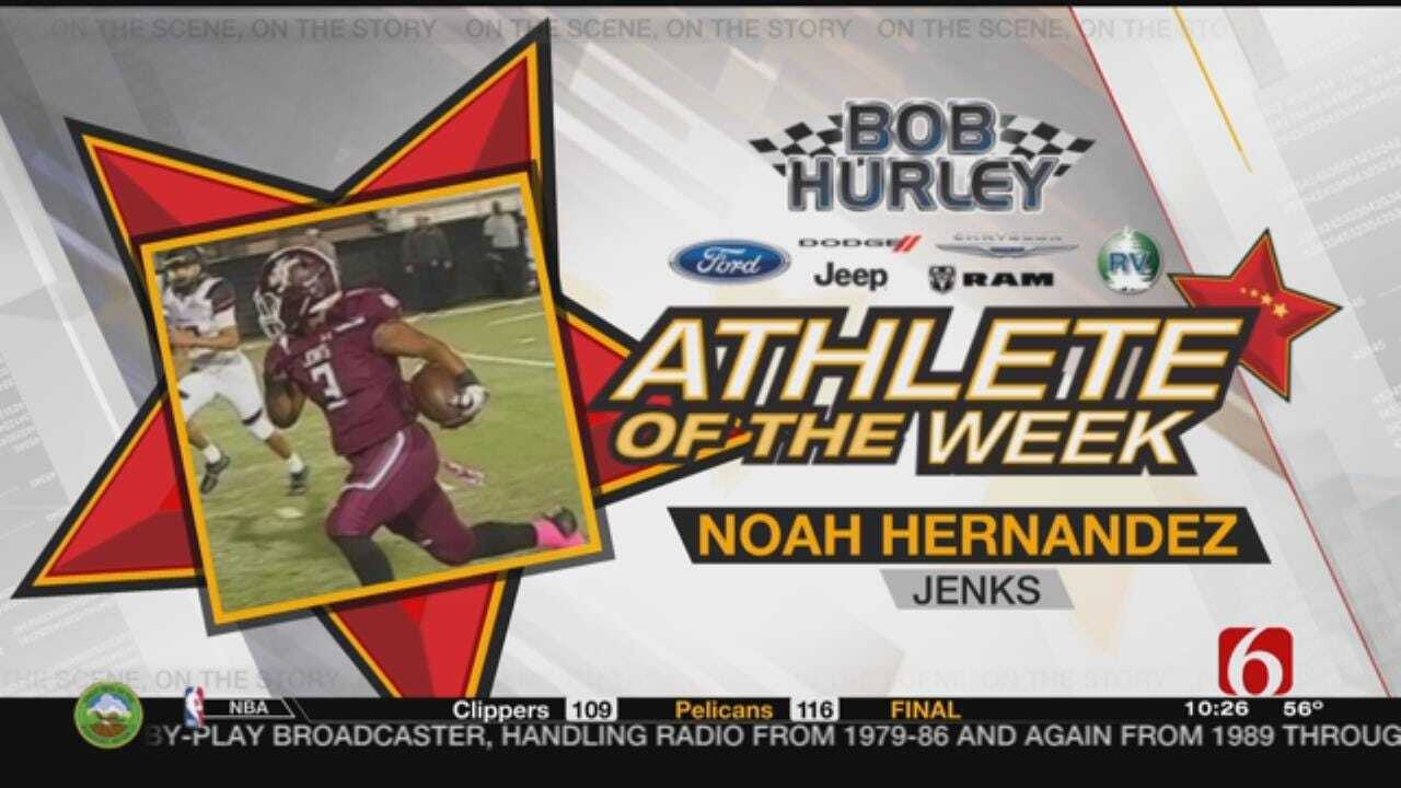 Week 8 Athlete Of The Week: Jenks' Noah Hernandez