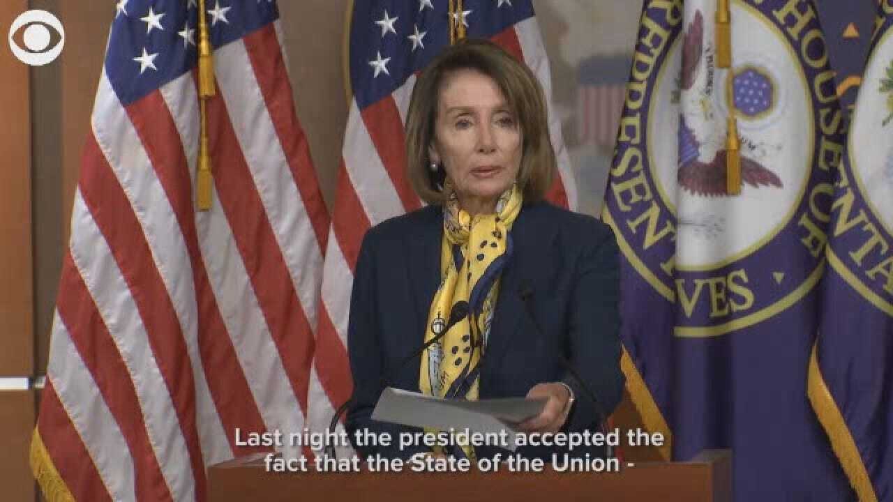 House Speaker Nancy Pelosi Responds To Trump Tweet About State Of The Union Address