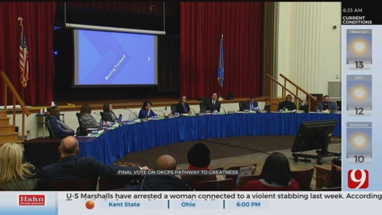 Final Vote On OKCPS Pathway To Greatness Calls For 15 School Closures