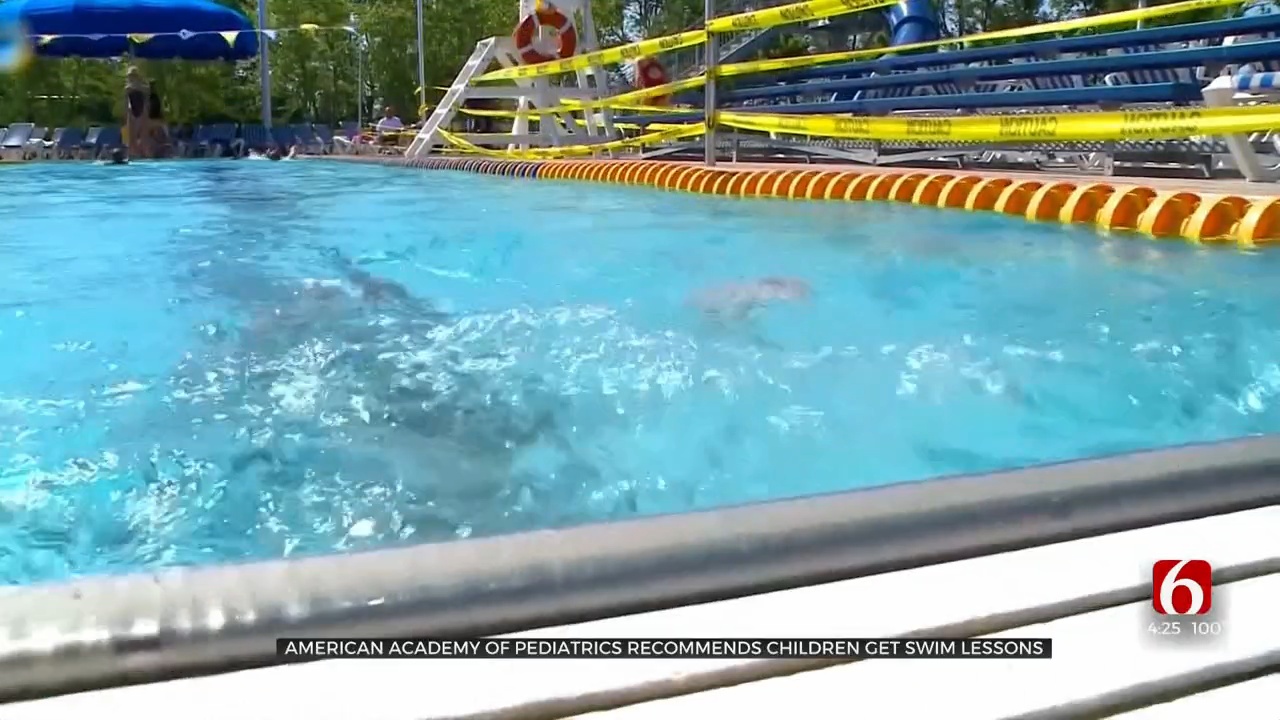 American Academy Of Pediatrics Recommends Children Get Swim Lessons