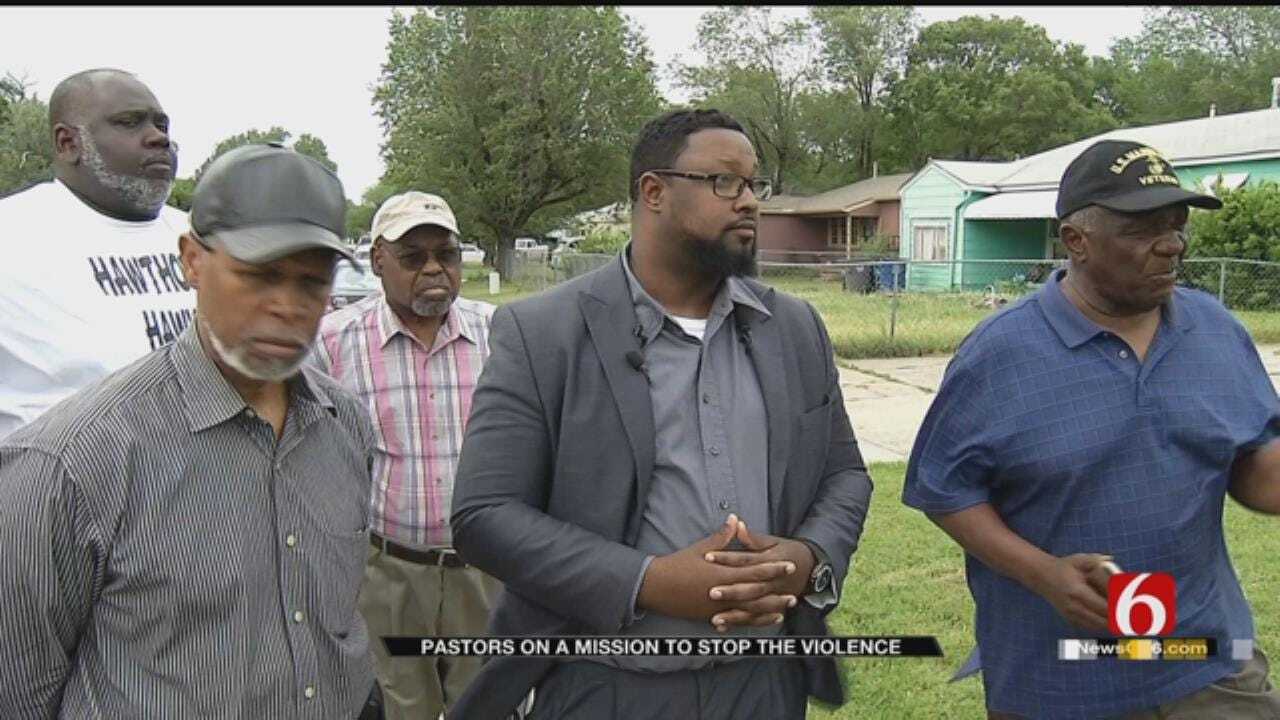 Pastors In North Tulsa Working To Stop The Violence