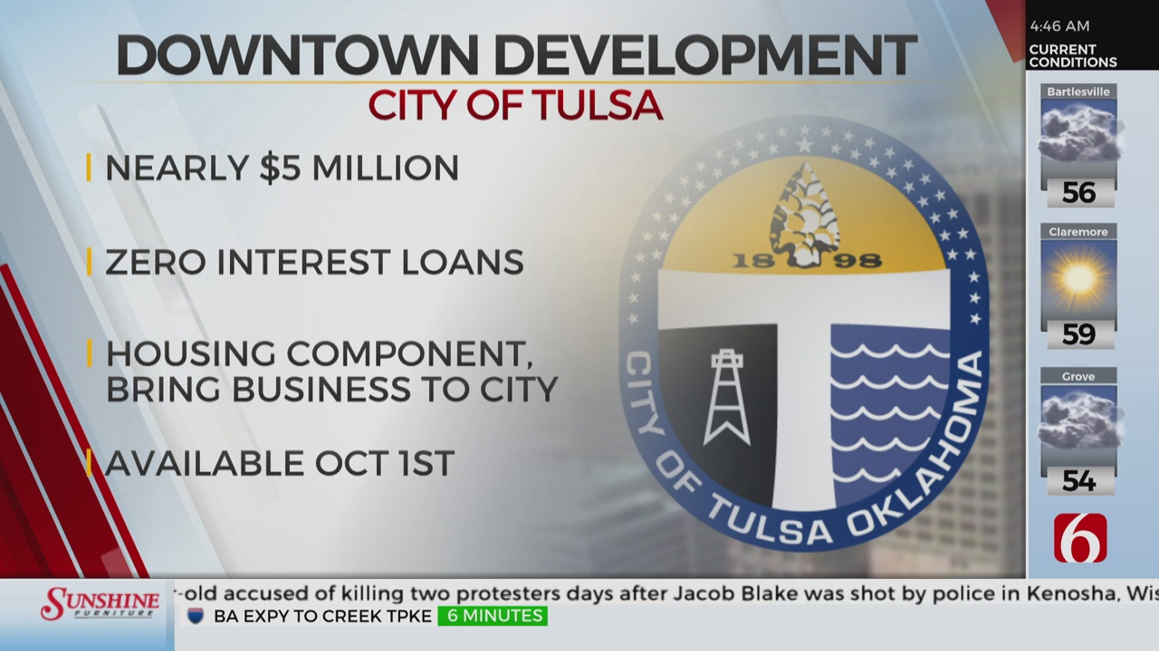 City Of Tulsa Making $5M Available In Downtown Development Loans