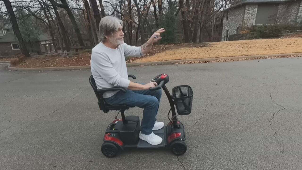 Bartlesville Veteran Receives New Feeling Of Independence With A New Scooter