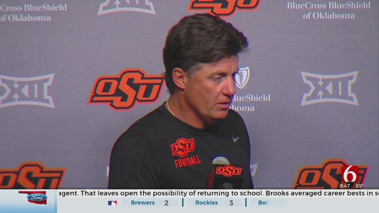 Coach Gundy Cancels Spring Practice Monday Due To Positive Flu Cases