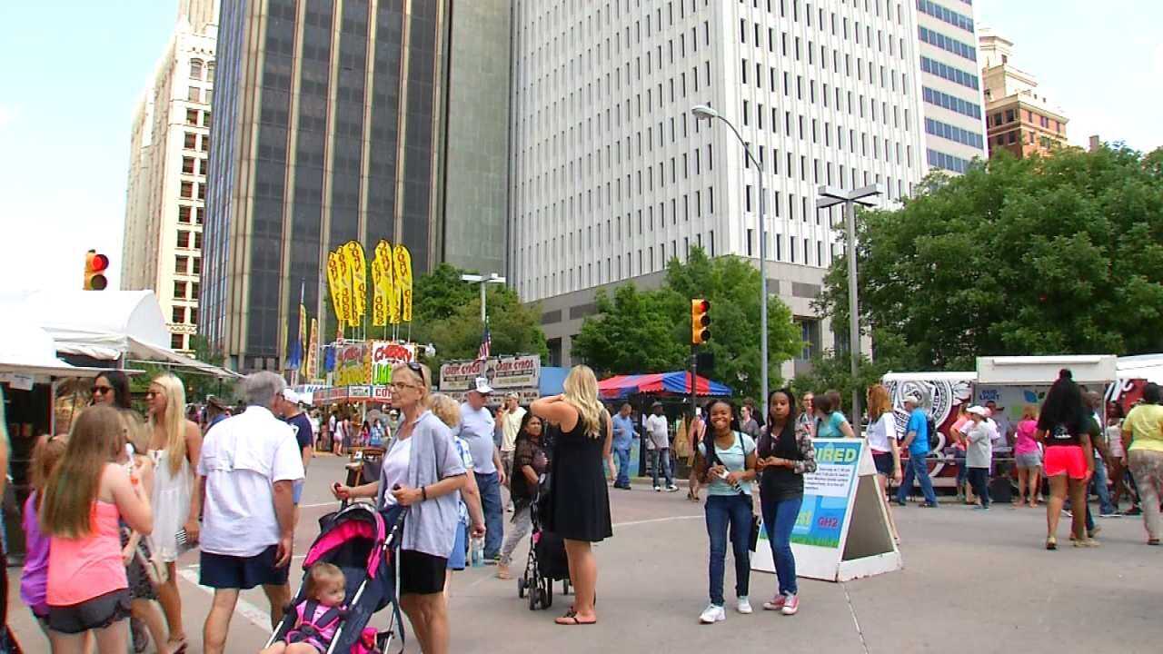 Downtown Festivals Bring In Art, Fun, Money To Tulsa
