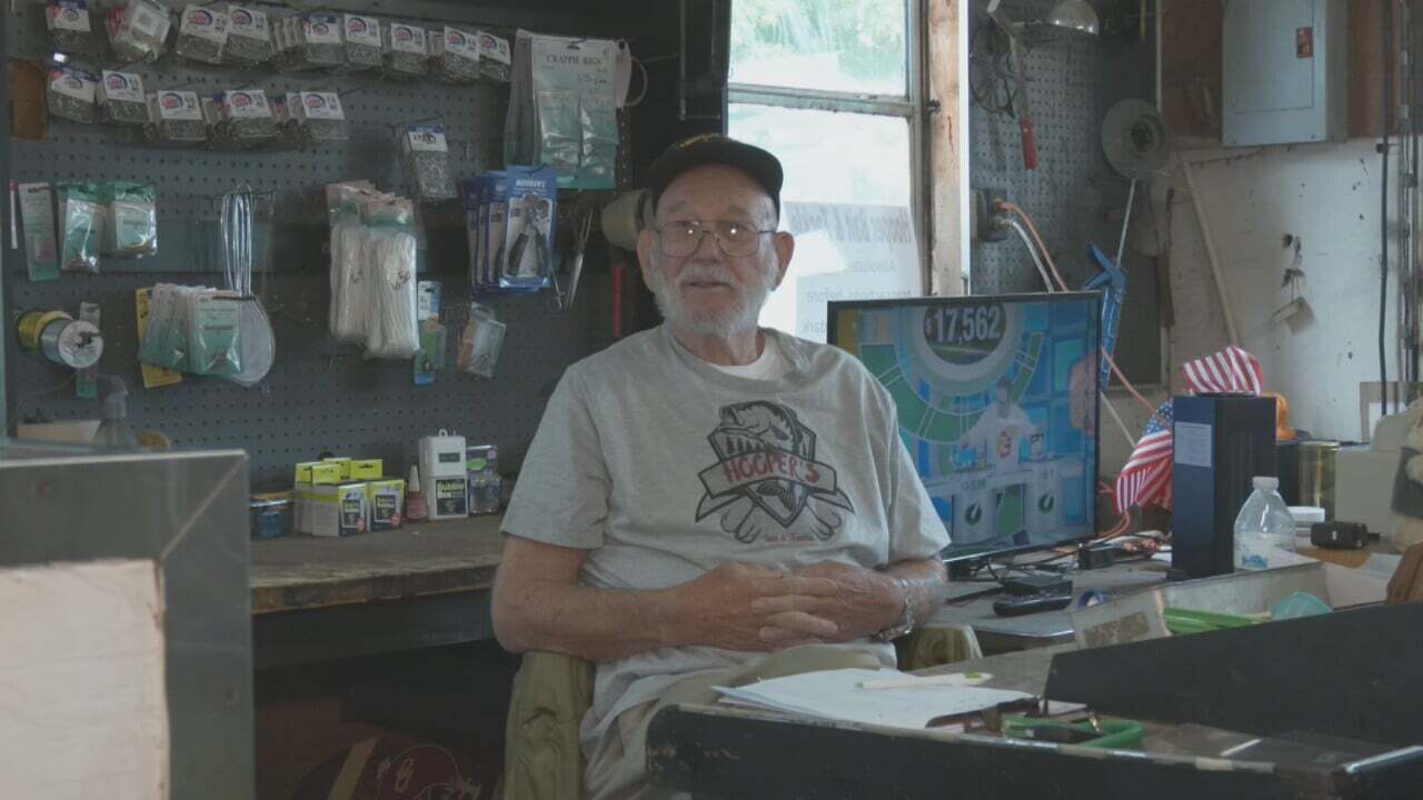 He's A Real Special Person': 91-Year-Old Muskogee Man Opens Bait