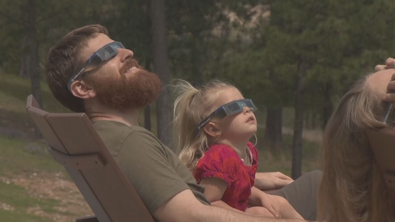 Families In McCurtain County Use Total Solar Eclipse As Vacations, Science Lessons