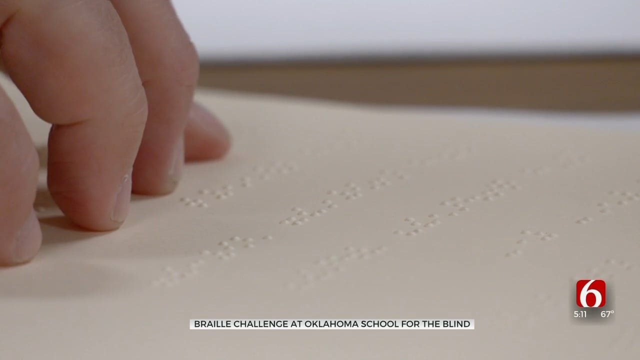 Blind Students Compete In Muskogee For Spot At National Braille Challenge