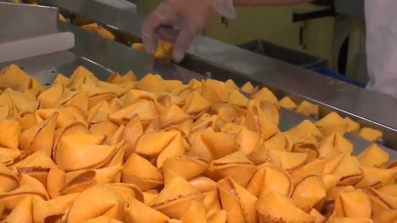 WATCH: Largest Fortune Cookie Factory In The World