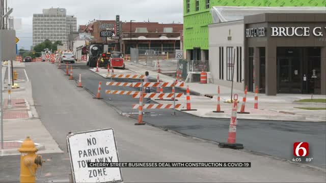 Cherry St. Businesses Deal With Construction Obstacles Amidst COVID-19 Challenges 