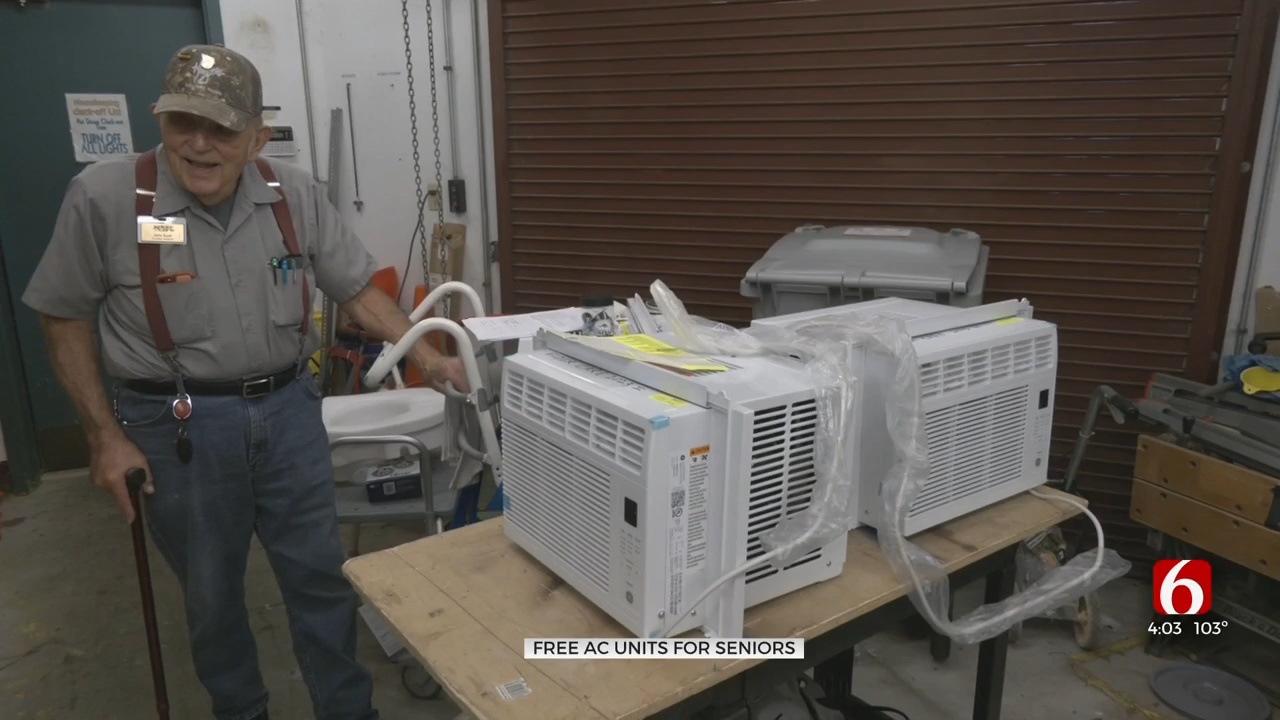 'Cool Room Project' Gives Bartlesville Senior Citizens Free AC Units 
