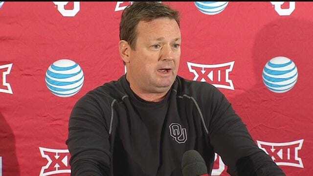 WATCH: Bob Stoops' Press Conference To Open Spring Practice