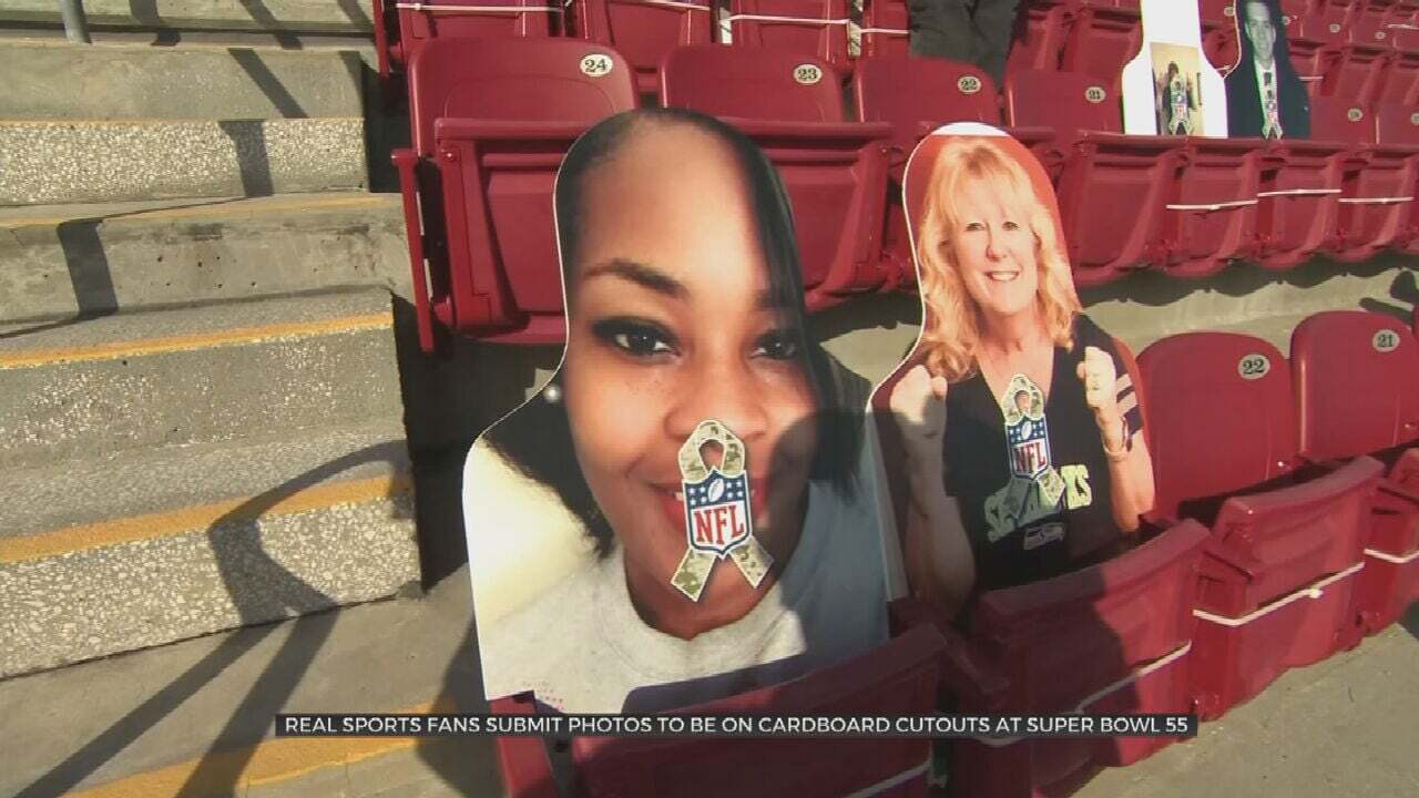 Super Bowl LV Crowd To Include Cardboard Cut-Outs Of Fans
