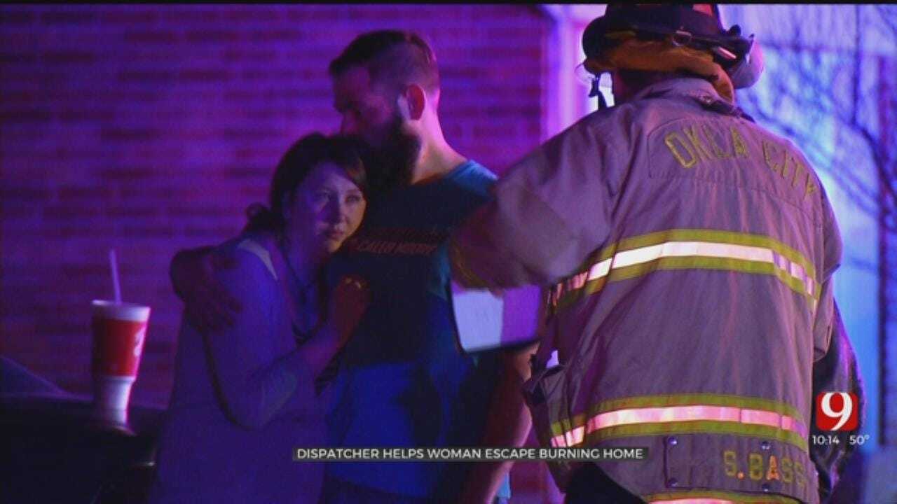 911 Operator Helps Woman Escape From Yukon House Fire
