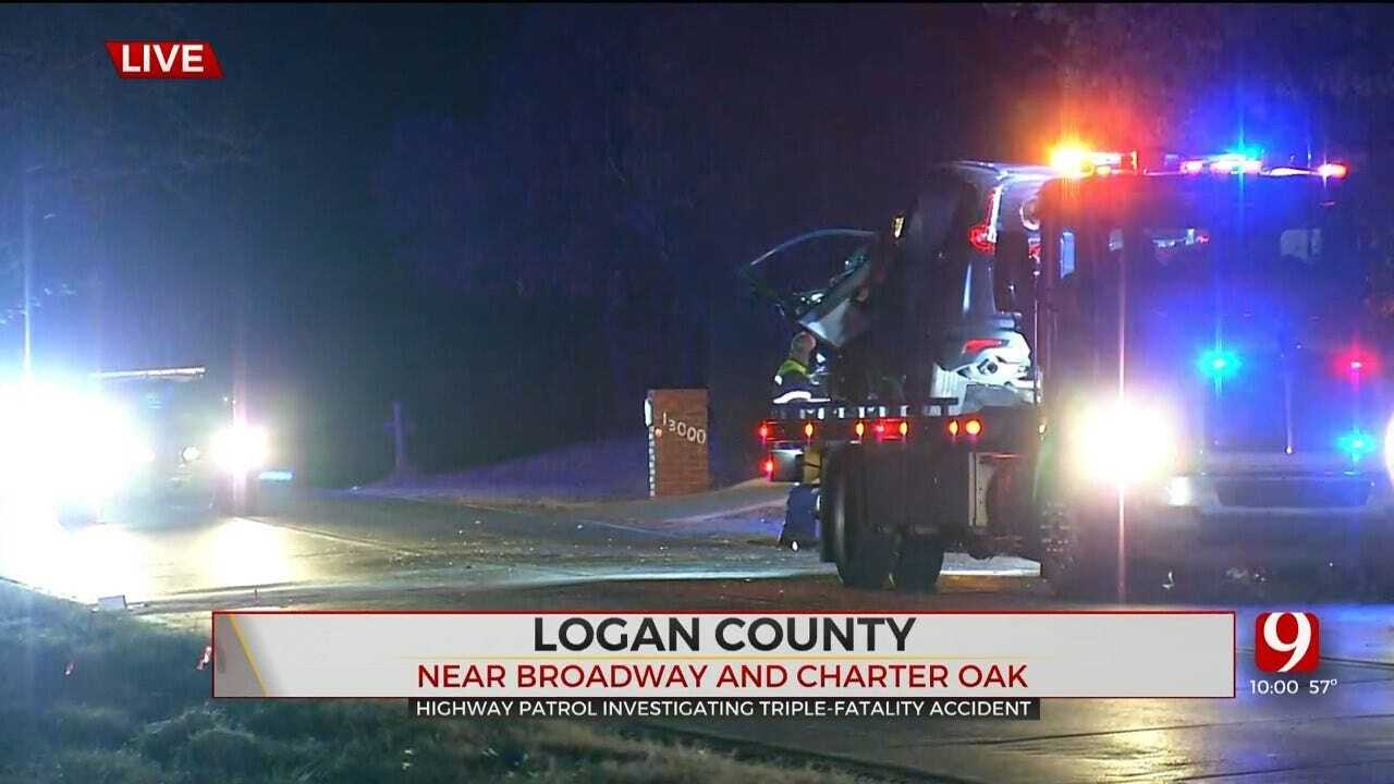 OHP Investigating Triple-Fatality Accident In Logan County