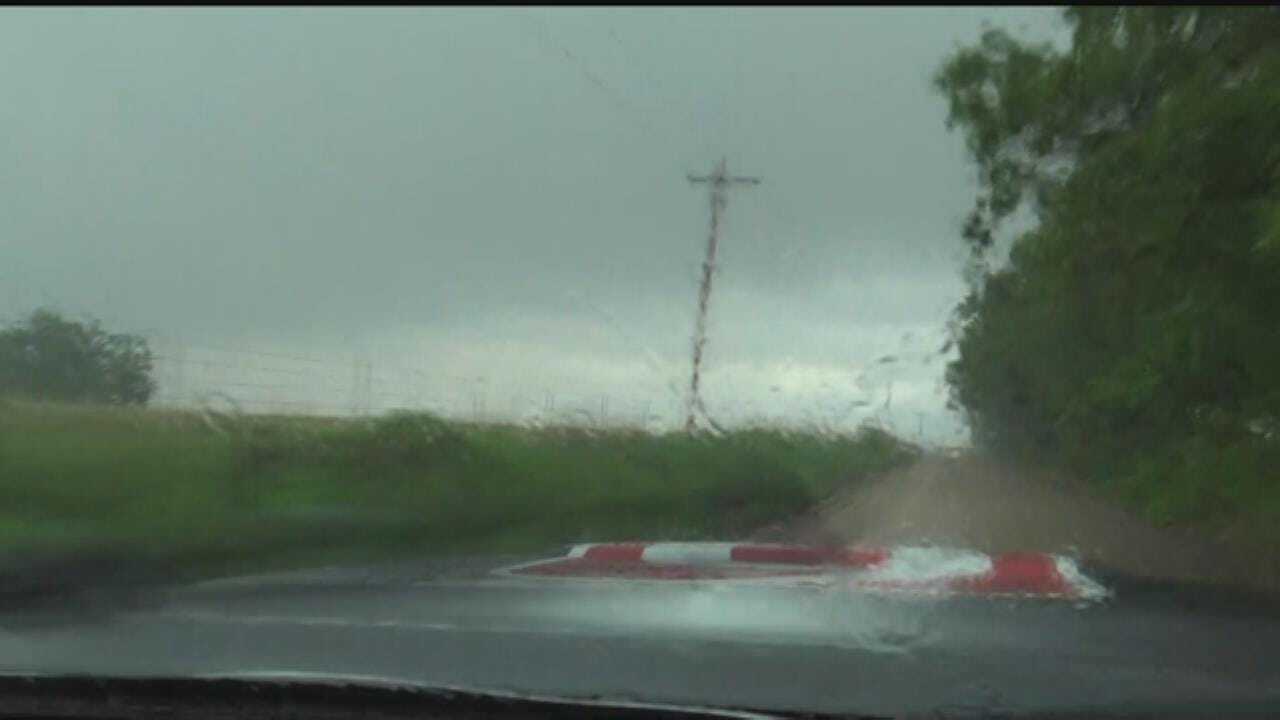 WATCH: JD McManus Tracks Storms Near Okemah