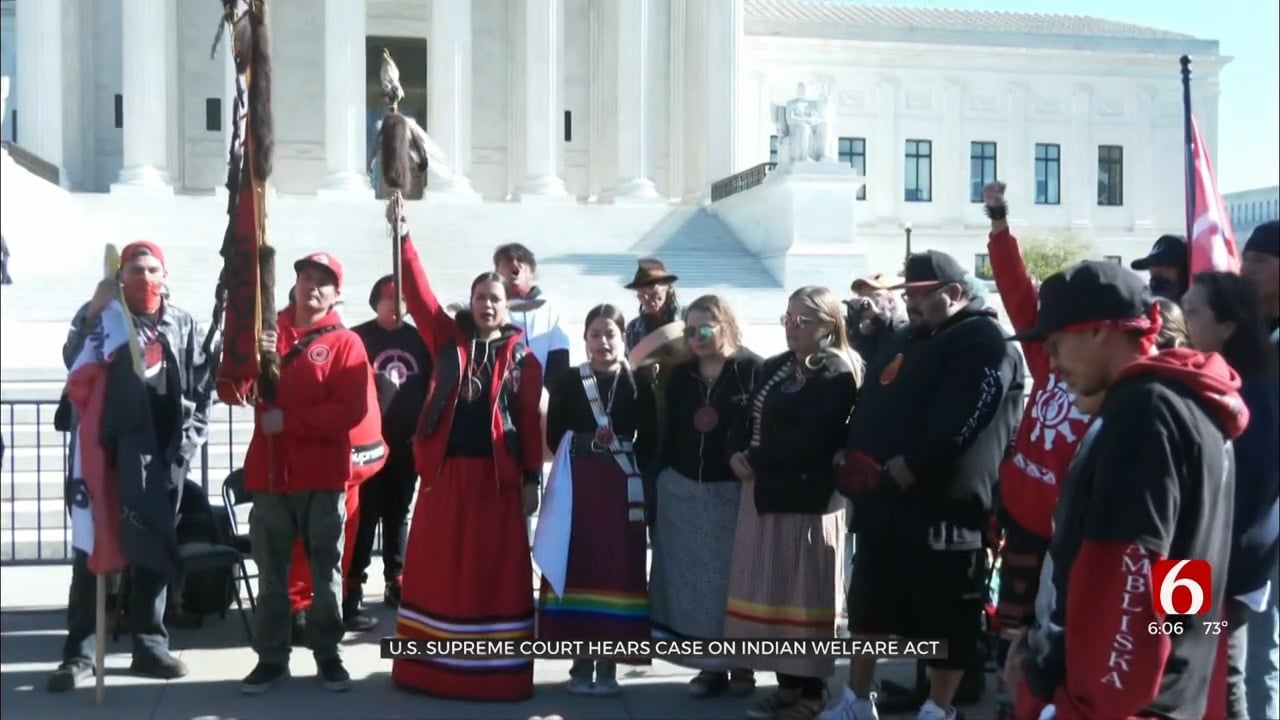 US Supreme Court Hears Case On Indian Child Welfare Act