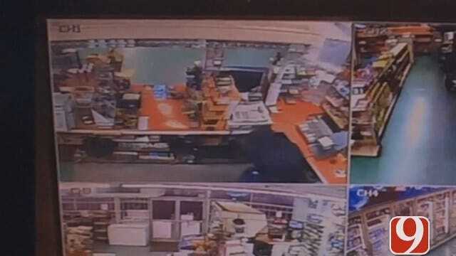 MWC Police Release Surveillance Footage Of Store Robbery, Shooting