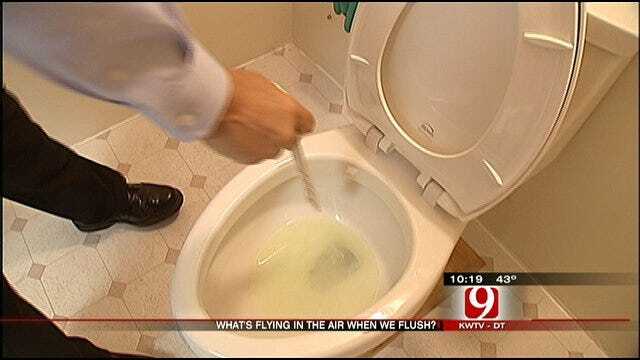 OU Professor Studies 'Bugs' Escaping From Toilets