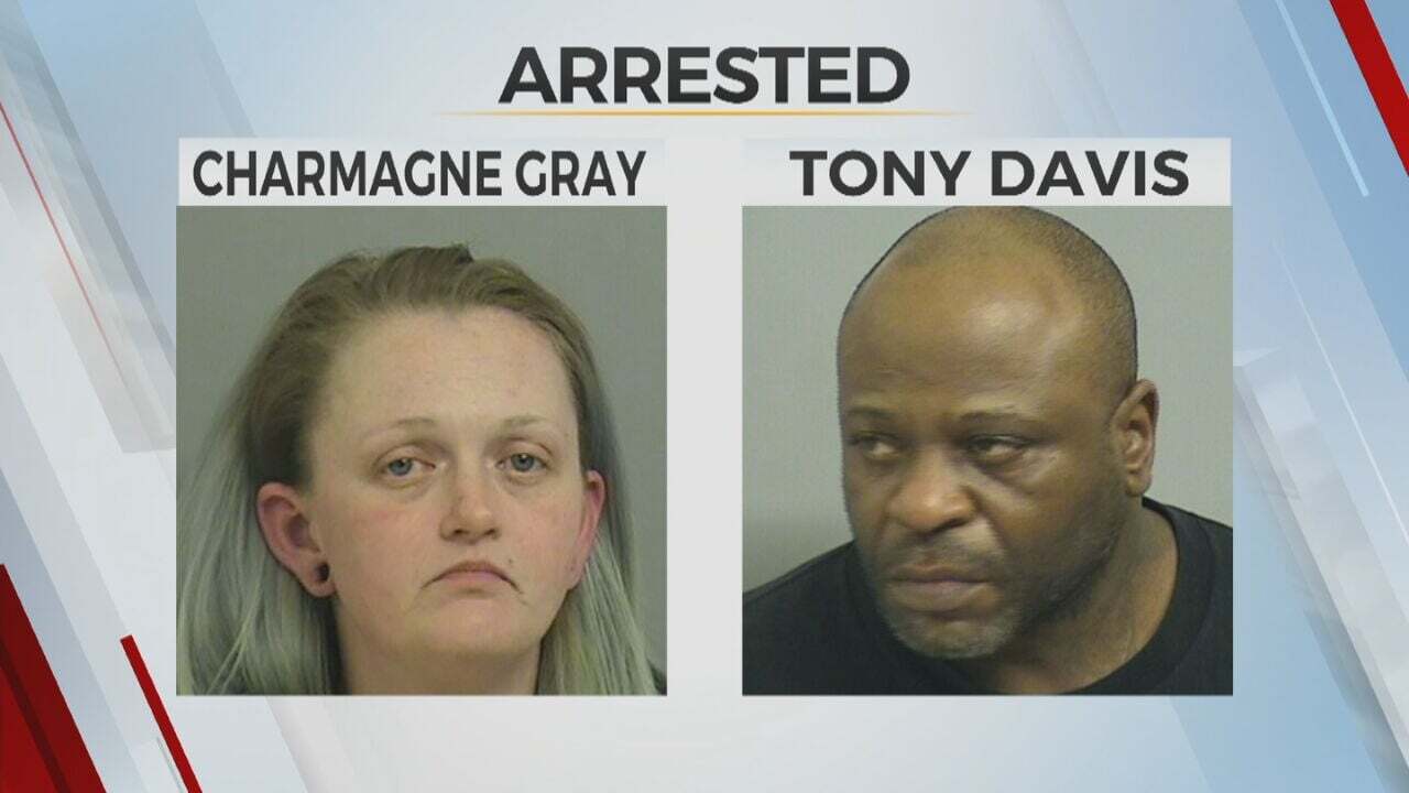 Tulsa Police Arrest Man Who Stole Car With Children Inside, Mother Of Children Arrested 