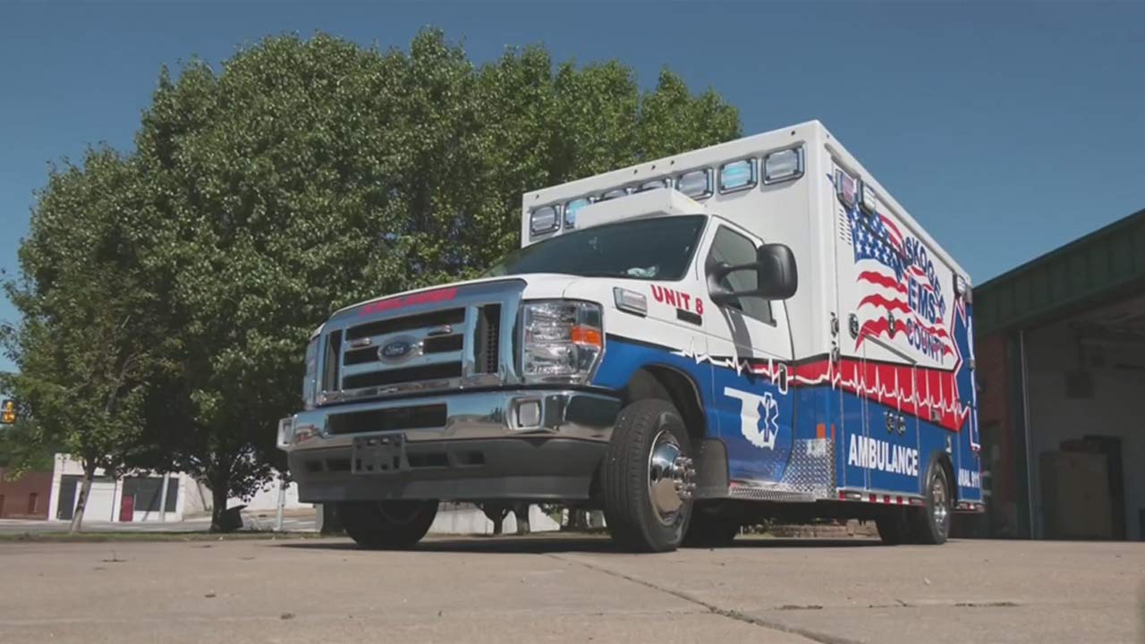 Muskogee County EMS Receives New Ambulance