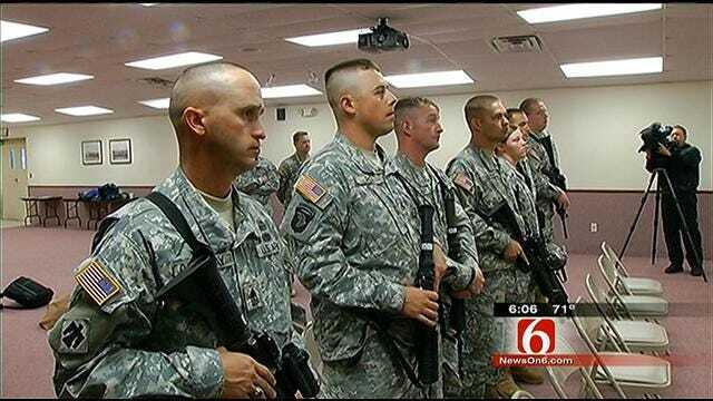 Another Oklahoma National Guard Unit Prepares For Deployment