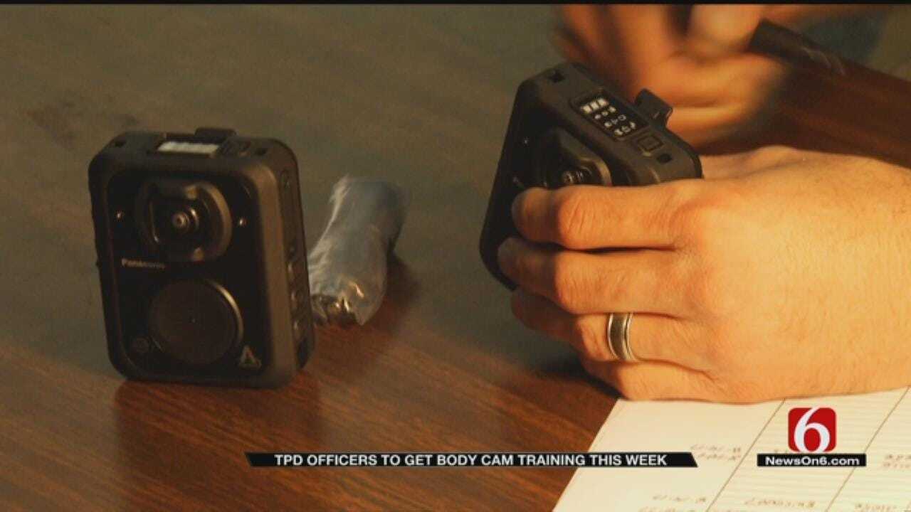 Tulsa Police Officers Begin Training With New Body Cams