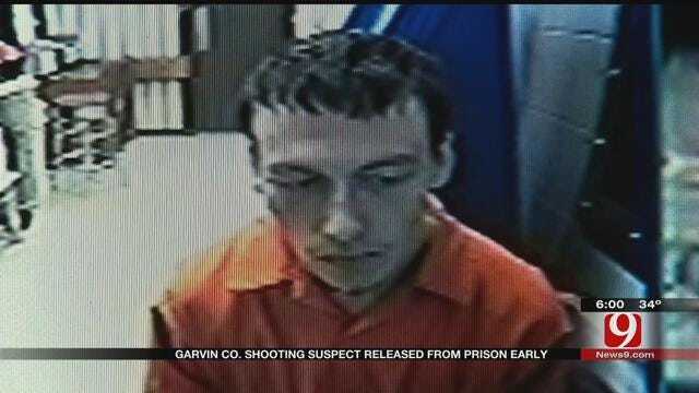 Garvin Co. Shooting Suspect Released From Prison Early