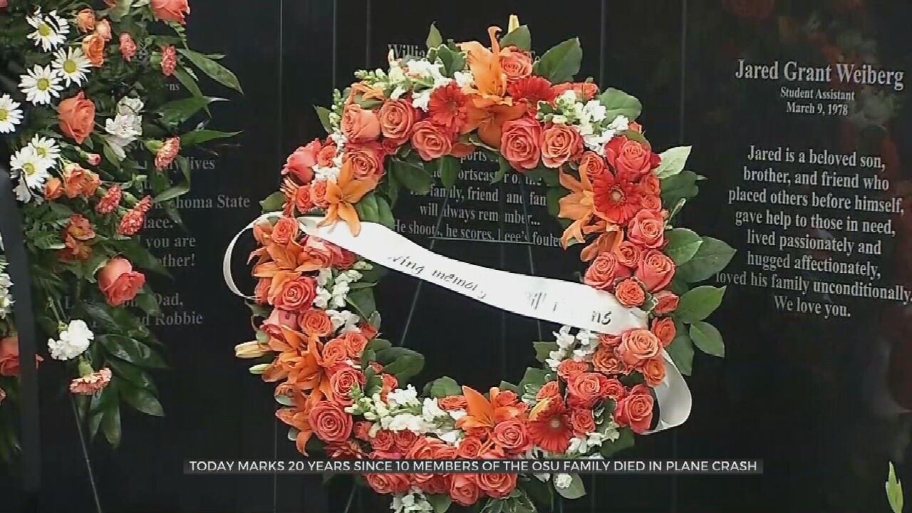 OSU 'Remembering The Ten' 20 Years After Deadly Plane Crash