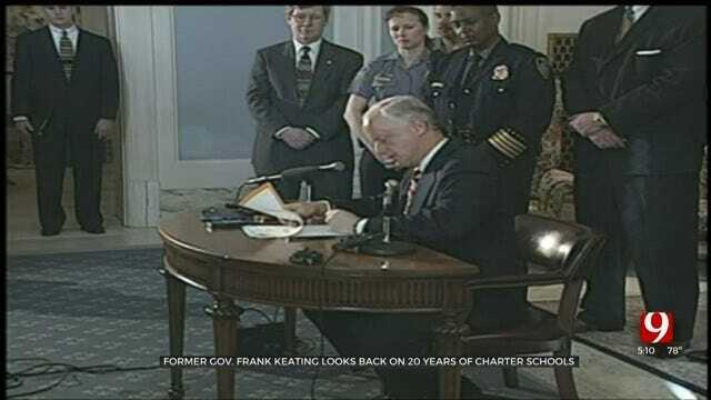 WATCH: Former Gov. Frank Keating Looks Back On 20 Years Of Charter Schools