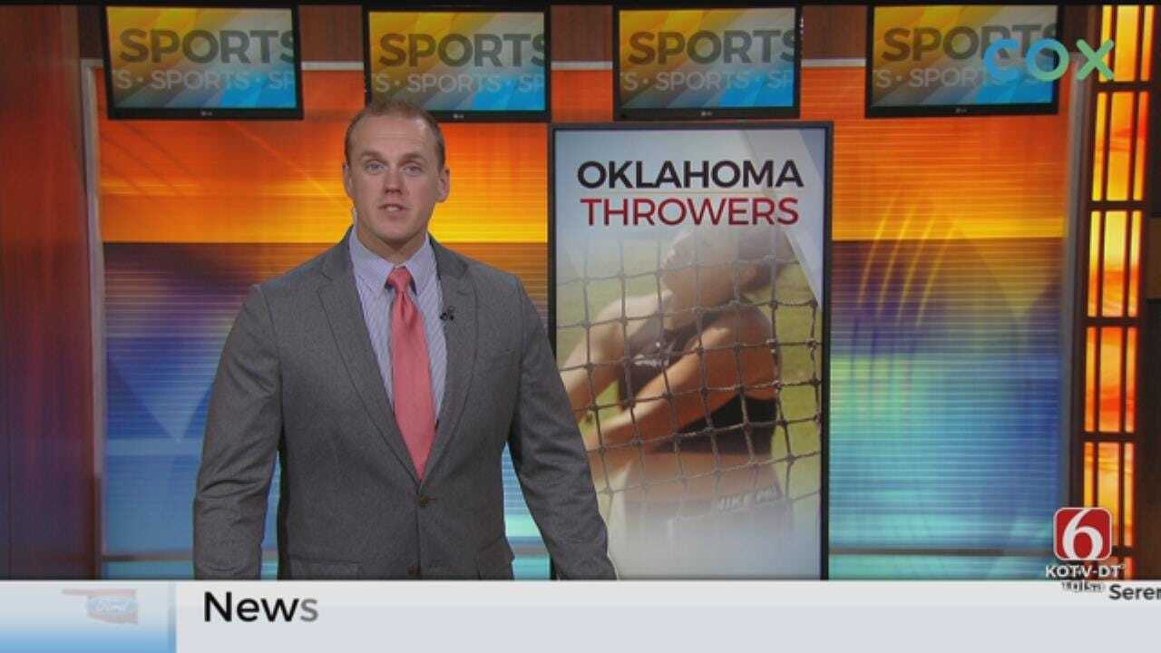 Track And Field Athletes Take Part In Oklahoma Throwing Series