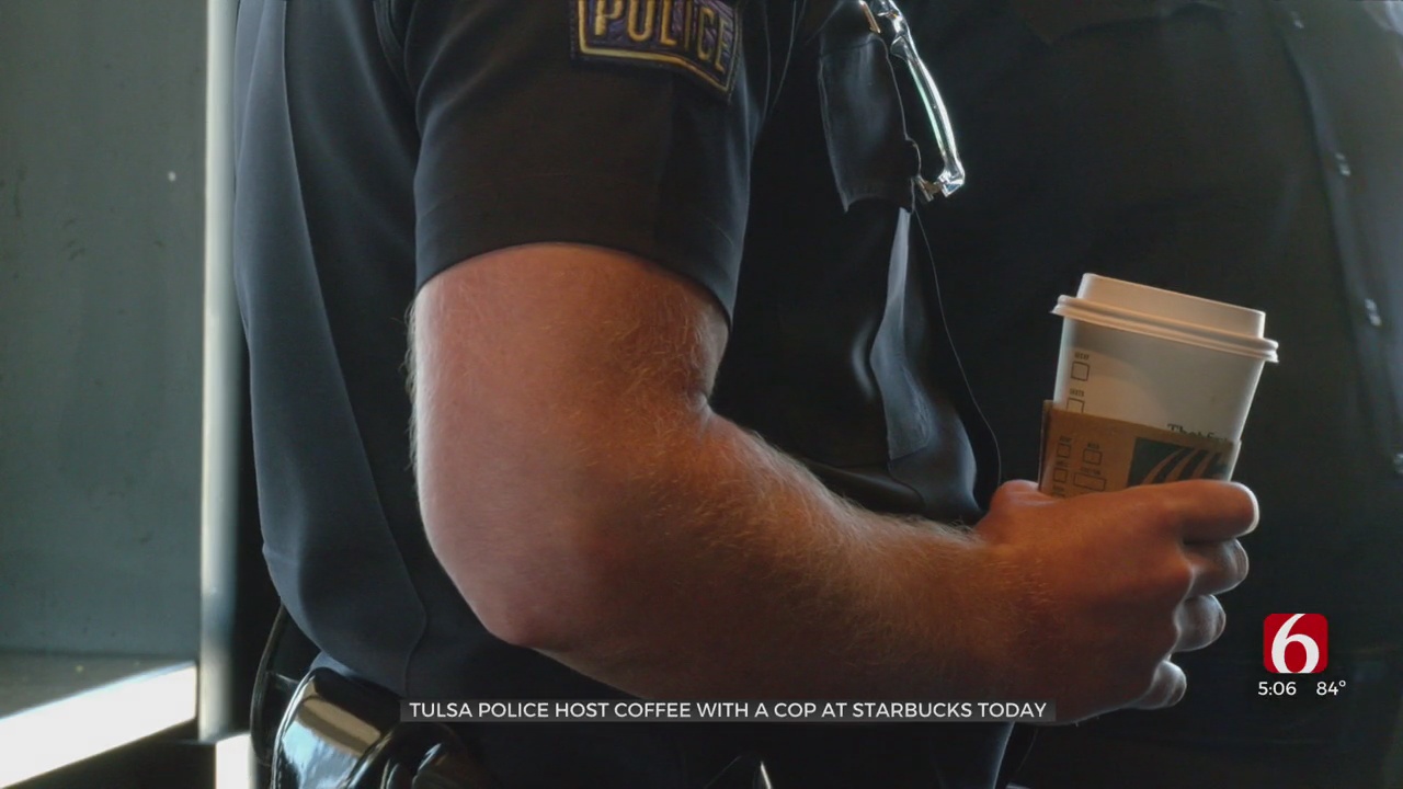 Tulsa Police Host Community Event ‘Coffee With A Cop’ 