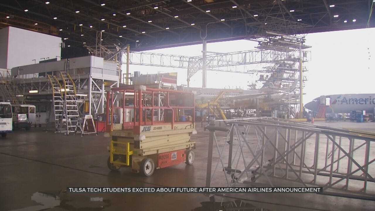 Tulsa Aviation Students Excited for Opportunities With American Airlines