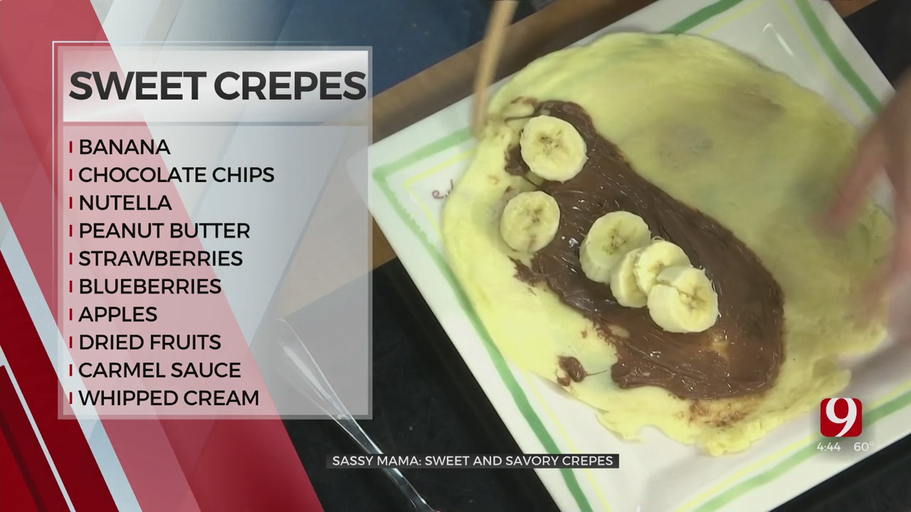 Sweet and Savory Crepe Variations