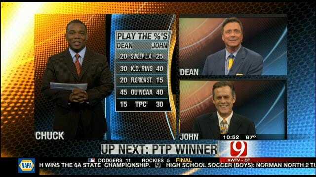 Play the Percentages: May 13, 2012