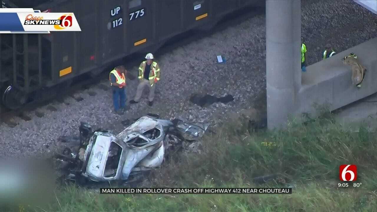 Crews Respond To Fatal Crash Near Chouteau Train Tracks