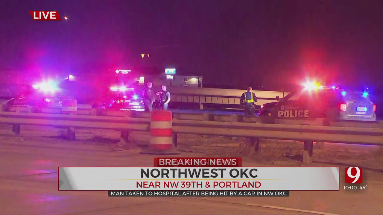 1 Man In Critical Condition After NW OKC Auto-Pedestrian Accident