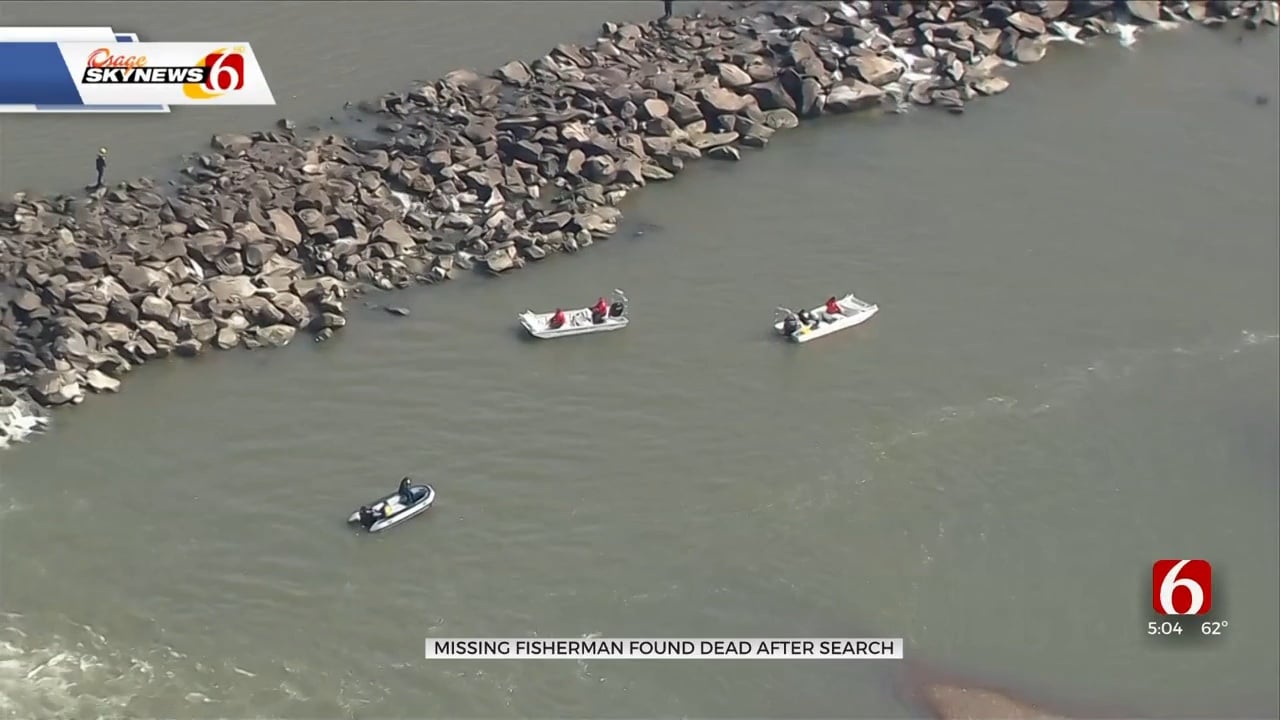 Fisherman's Body Found On Neosho River, Authorities Say