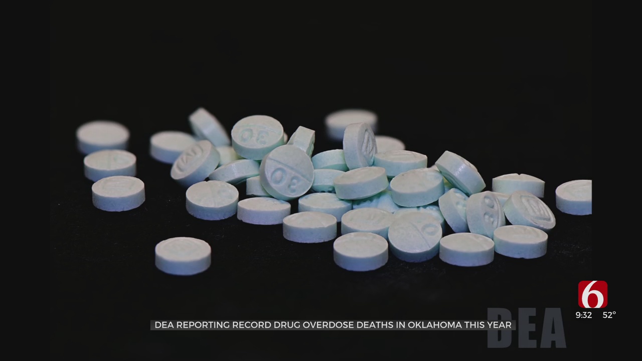 As U.S. Overdoses Reach Record Levels, Officials Warn Of Fentanyl In Oklahoma