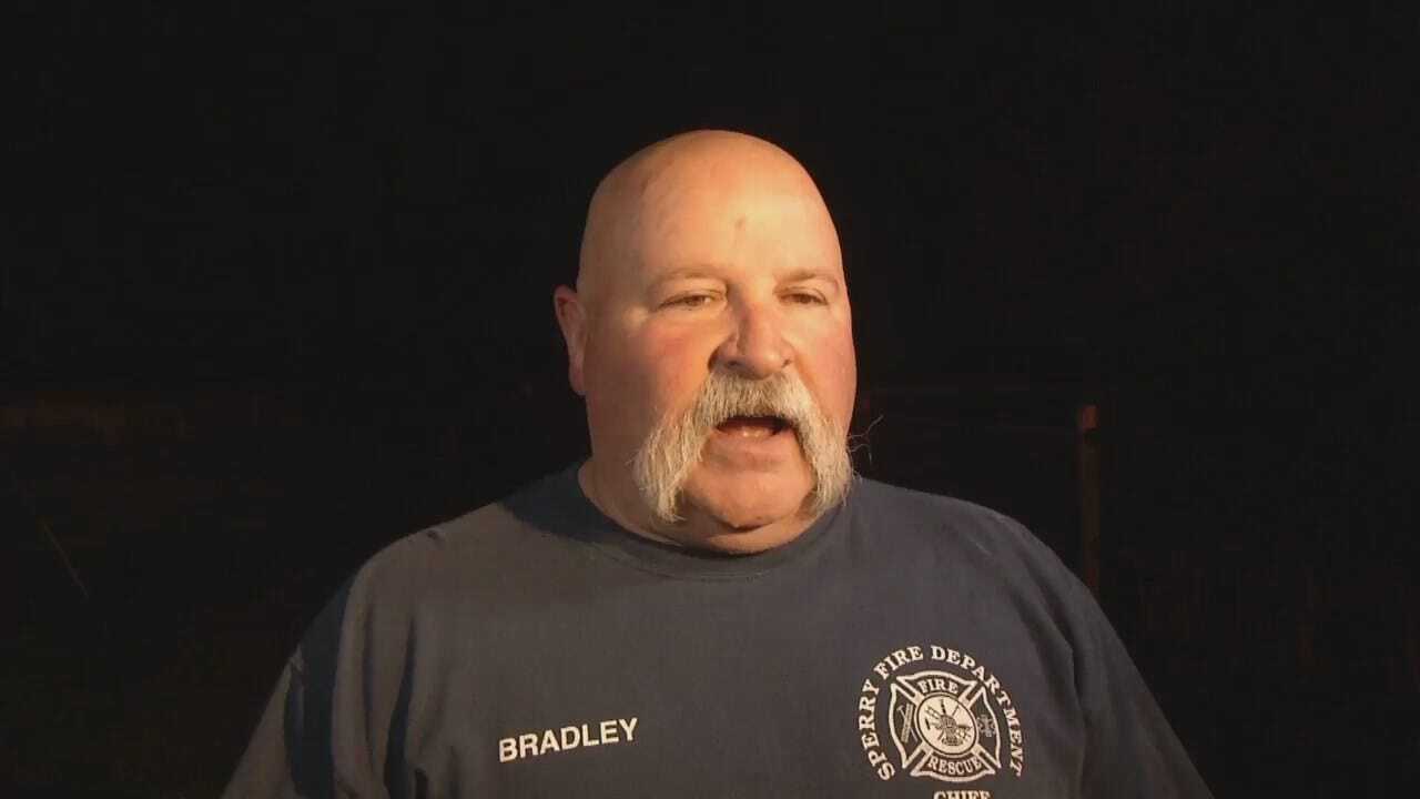 WEB EXTRA: Sperry Fire Chief Sam Bradley Talks About House Fire